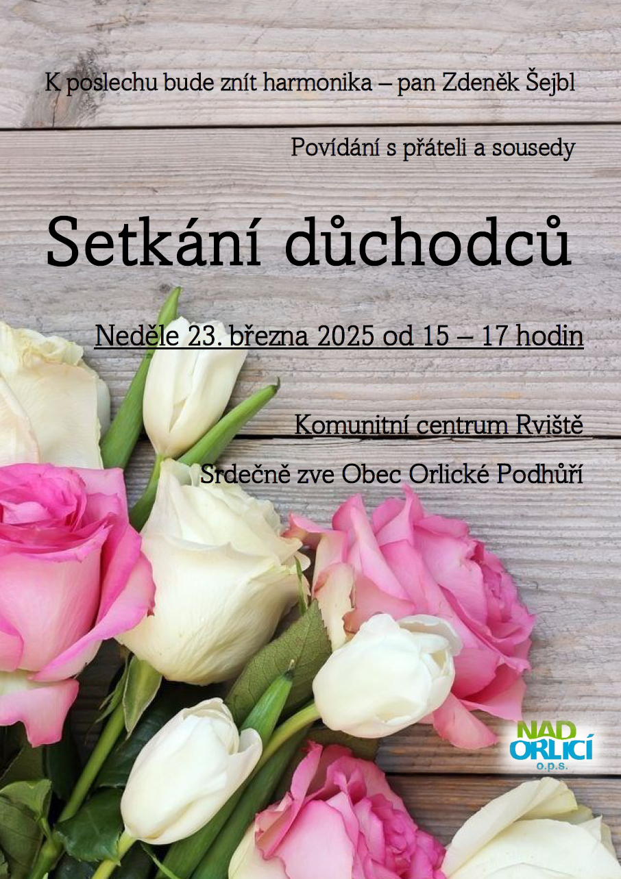 setkání důchodců 23.3.2025