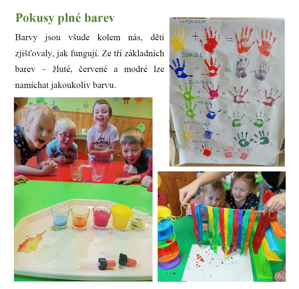 barvy pokusy